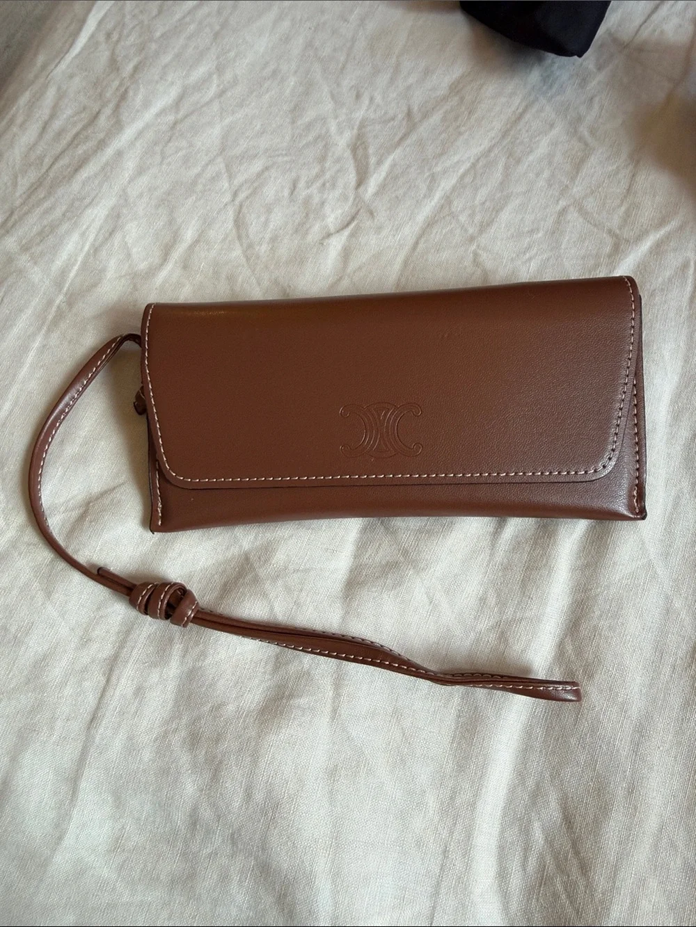 CELINE Triomphe Maxi Brown Tortoise - CL40282U 52-18-135 - Picture 9 of 12